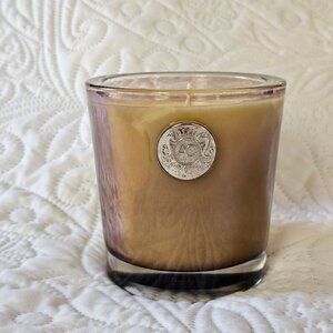 Aquiesse Pink Peony Scented Candle In Glass Jar